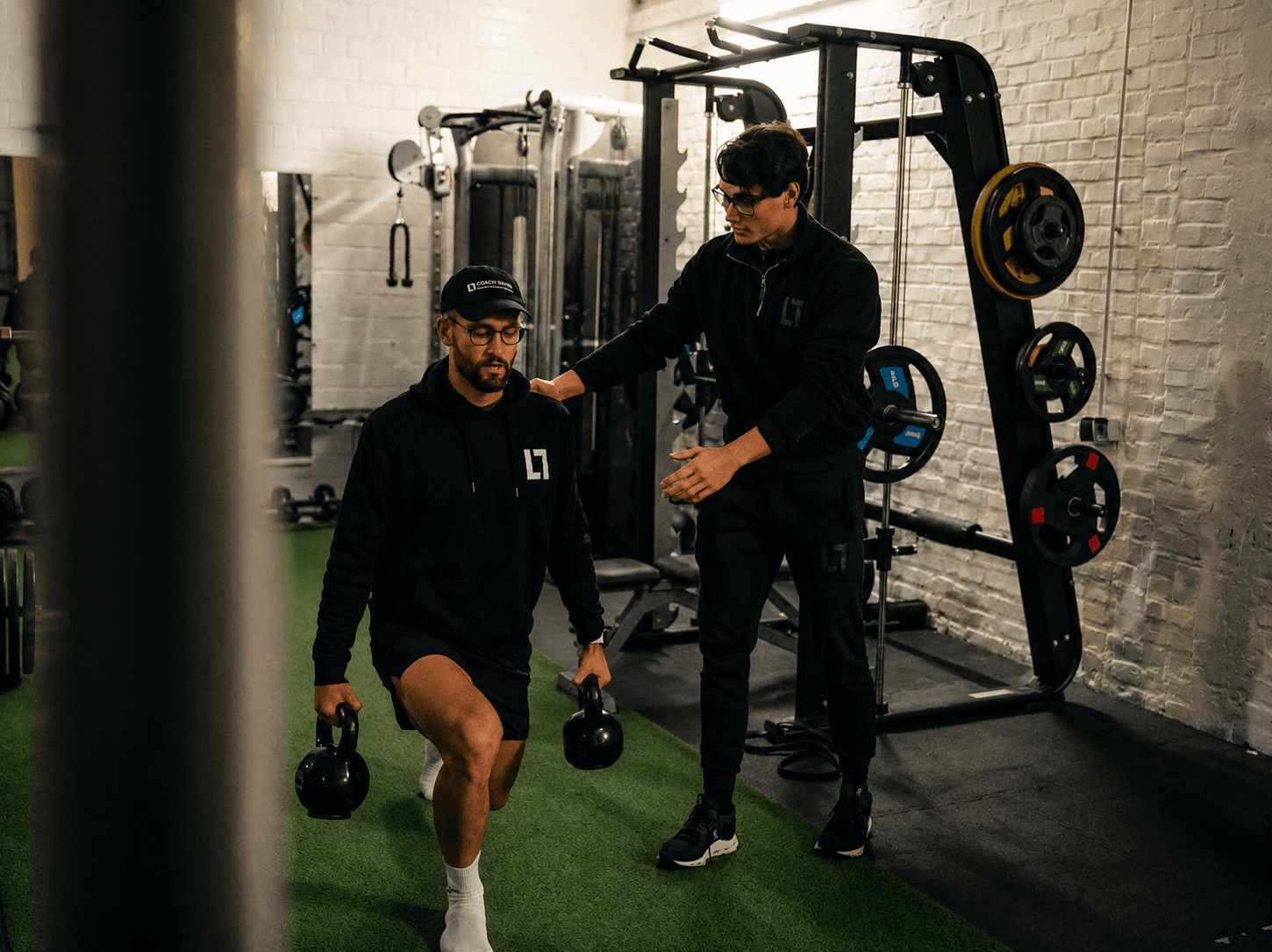 Reduziertes Trainingsdetail mit klarer Struktur